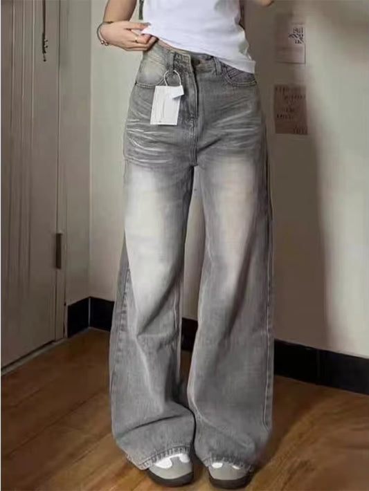 Jean Baggy Vintage Femme - Style Streetwear Y2K