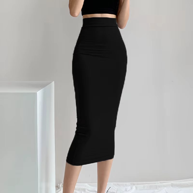 Jupe en Cuir PU pour Femme – Mini Jupe Noire Sexy à Taille Haute