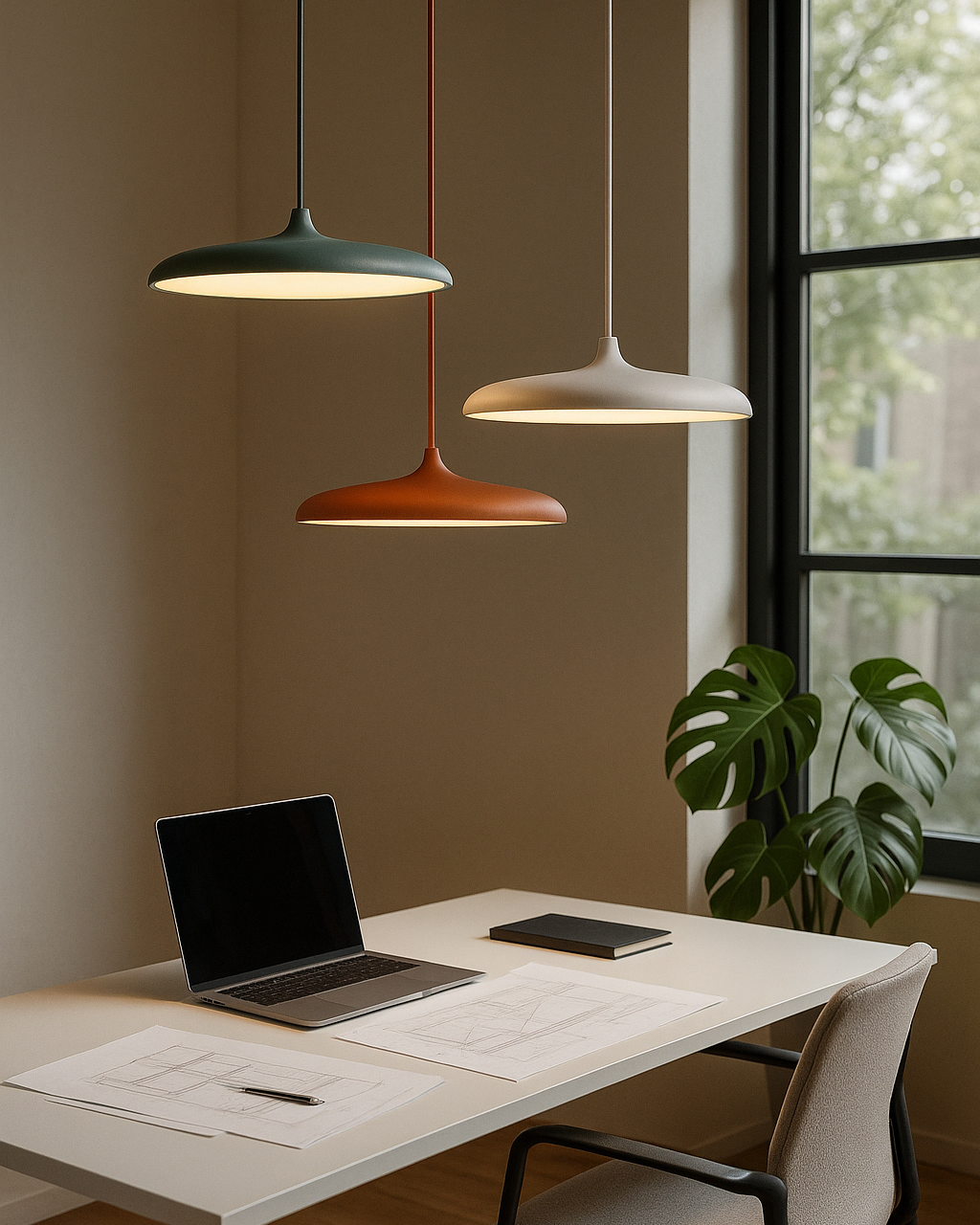 Suspension Luminaire Élégante et Moderne