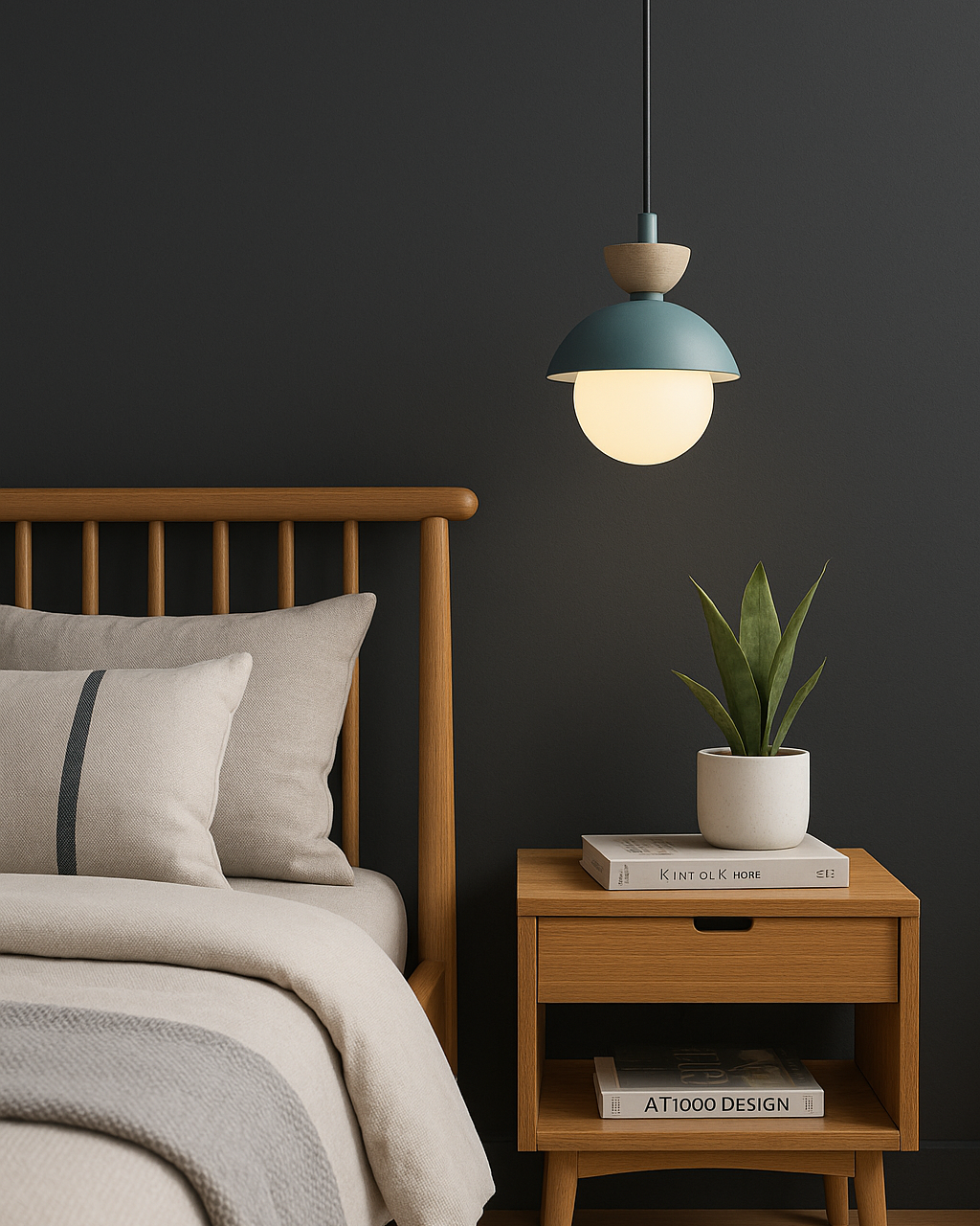 Suspension Luminaire Boule Style Nordique Moderne