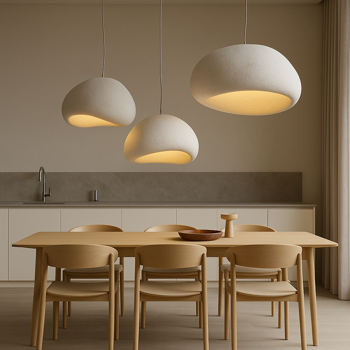 Lustre - Luminaire Organique pour Intérieurs Modernes et Minimalistes