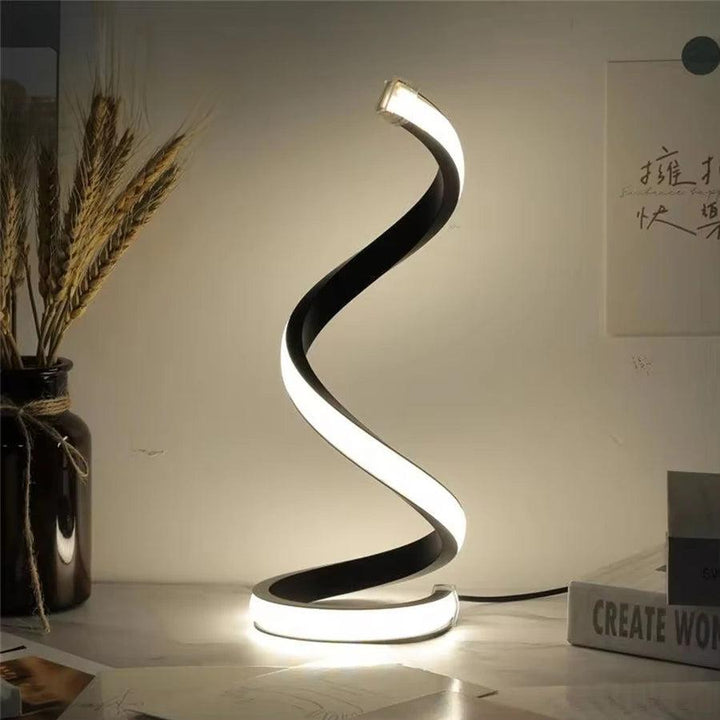 Lampe de Bureau LED Design en Spirale