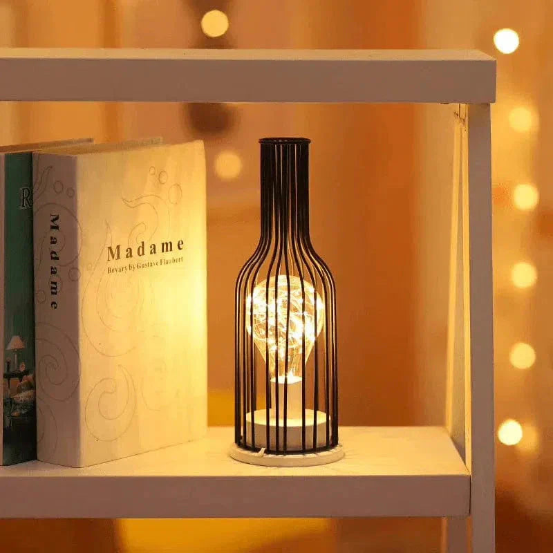 Lampe de Chevet LED sans Fil Rétro-Chic