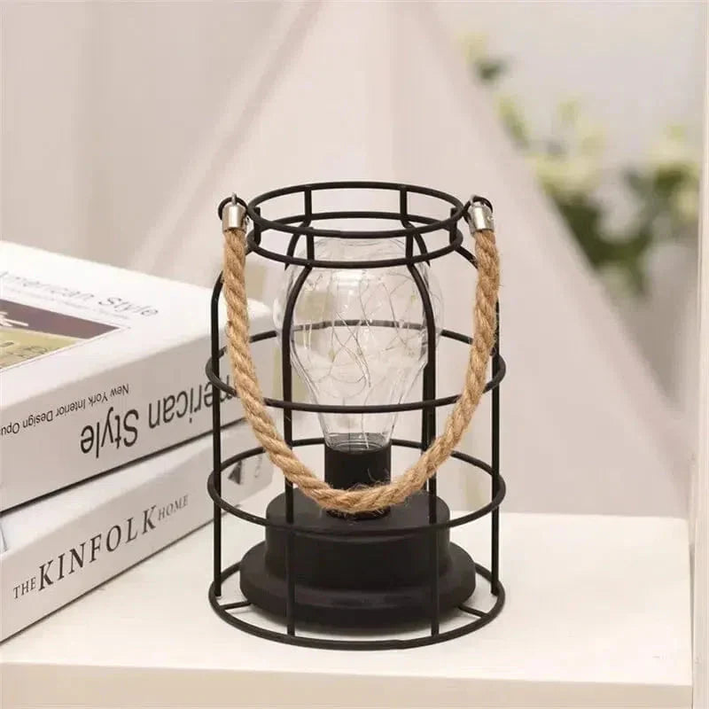 Lampe de Chevet LED sans Fil Rétro-Chic