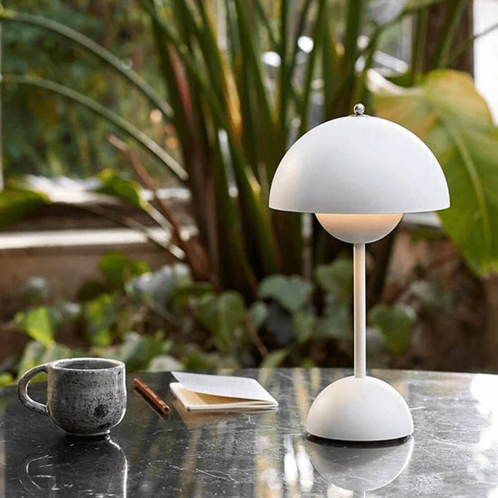 Lampe de Table Florale Sans Fil