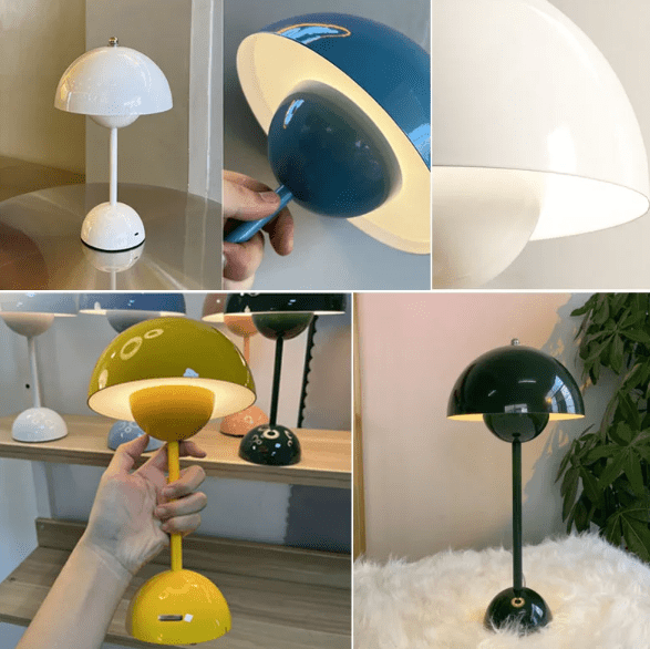 Lampe de Table Florale Sans Fil