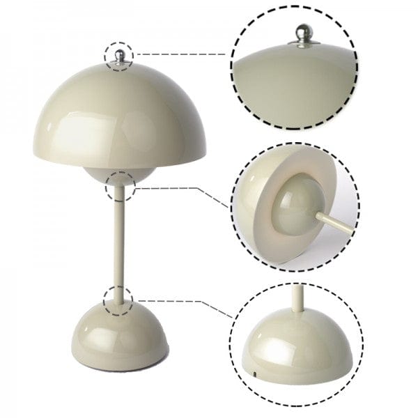 Lampe de Table Florale Sans Fil