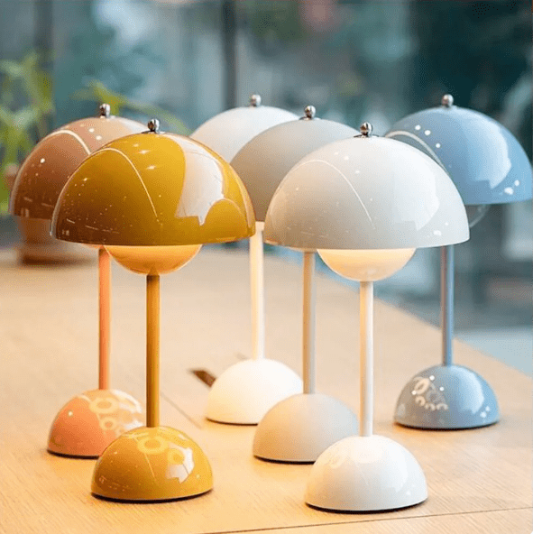 Lampe de Table Florale Sans Fil