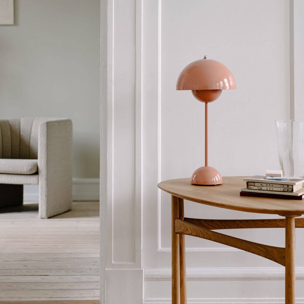 Lampe de Table Florale Sans Fil