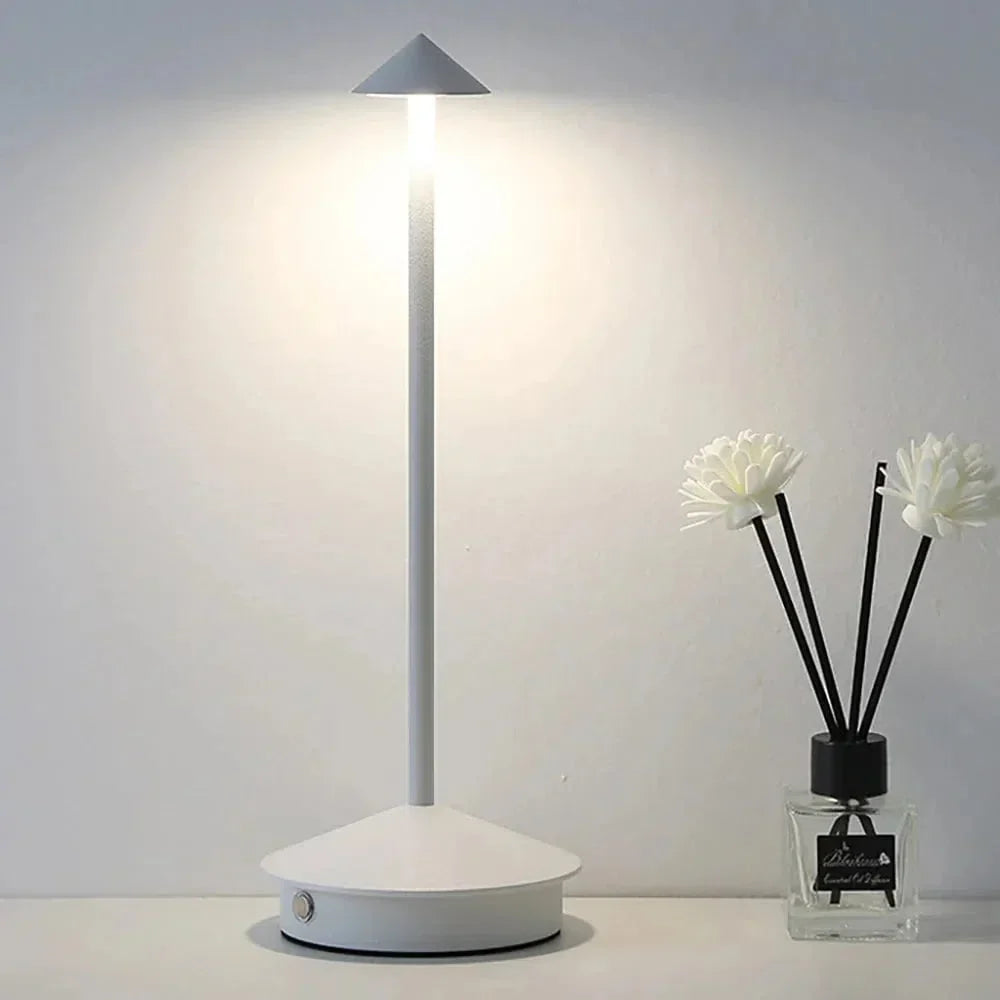 Lampe de Table LED Rechargeable Élégante