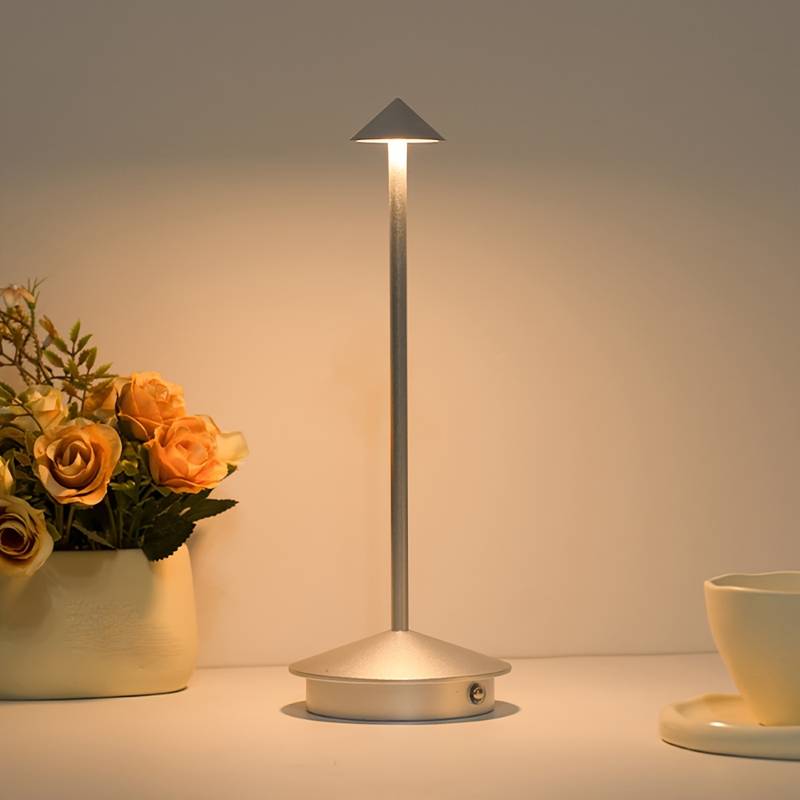 Lampe de Table LED Rechargeable Élégante