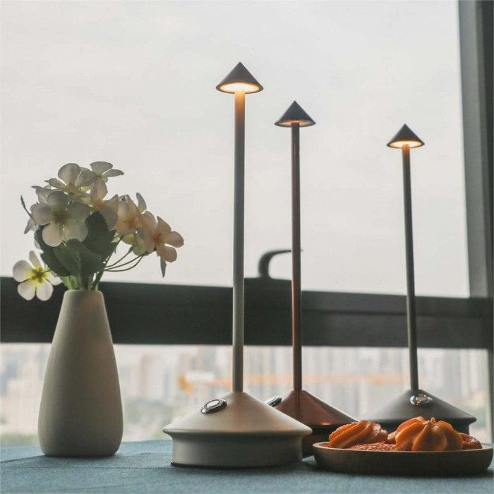 Lampe de Table LED Rechargeable Élégante