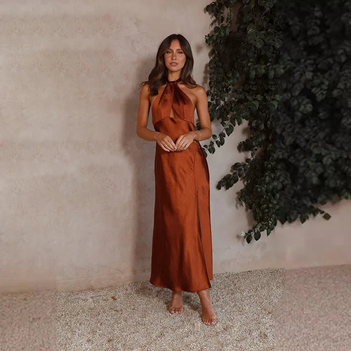 CAROLINE | Klassisches Maxikleid – Elegant, Raffiniert & Zeitlos