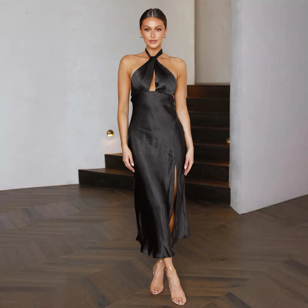 CAROLINE | Klassisches Maxikleid – Elegant, Raffiniert & Zeitlos