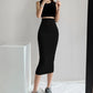 Jupe en Cuir PU pour Femme – Mini Jupe Noire Sexy à Taille Haute