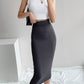 Jupe en Cuir PU pour Femme – Mini Jupe Noire Sexy à Taille Haute