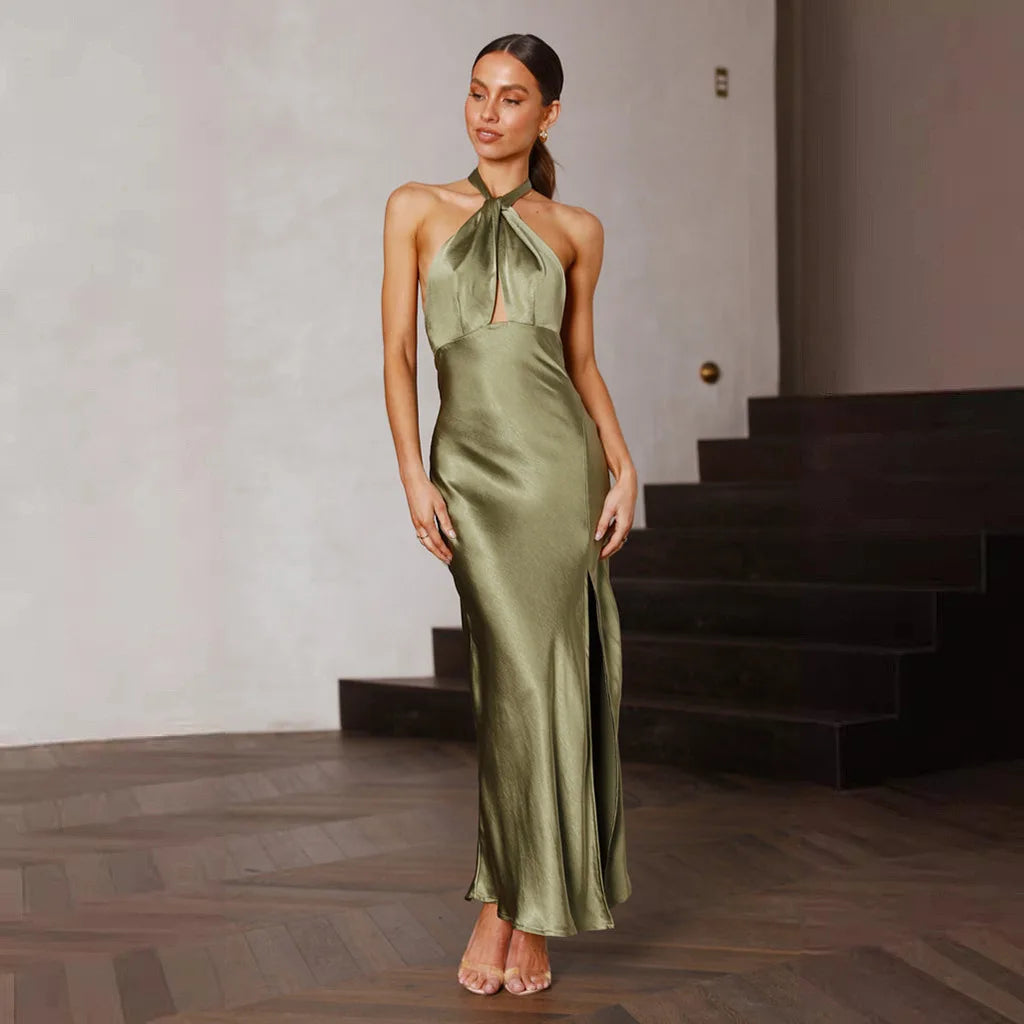 CAROLINE | Klassisches Maxikleid – Elegant, Raffiniert & Zeitlos