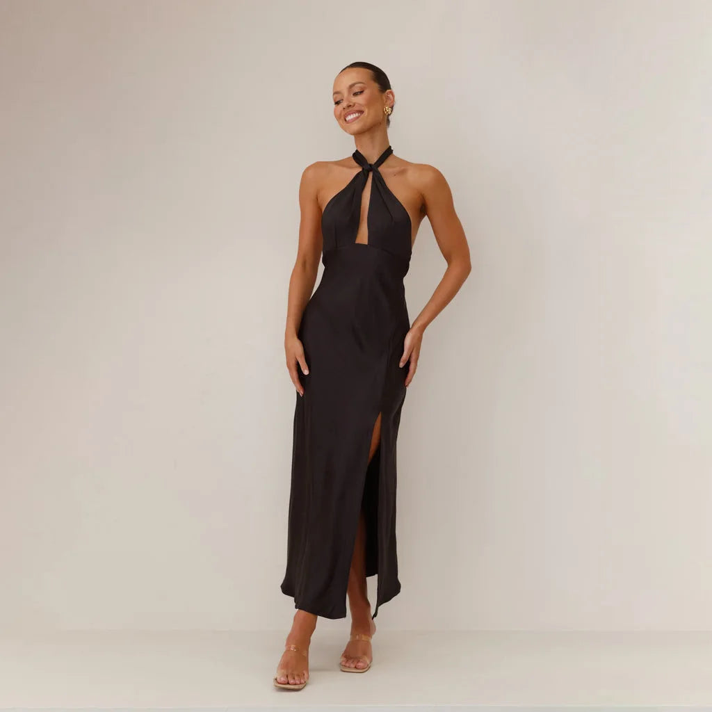 CAROLINE | Klassisches Maxikleid – Elegant, Raffiniert & Zeitlos