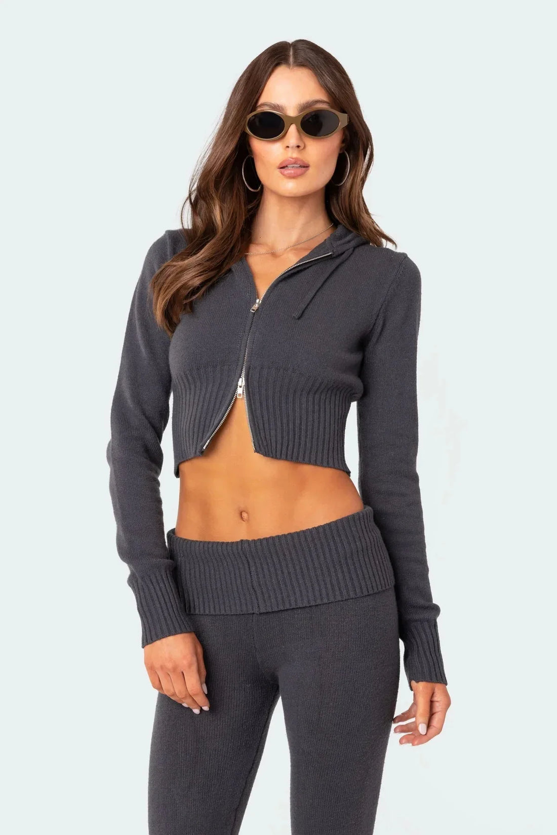 EMILY | Strickset mit Hoodie – Weich, Stylisch & Vielseitig