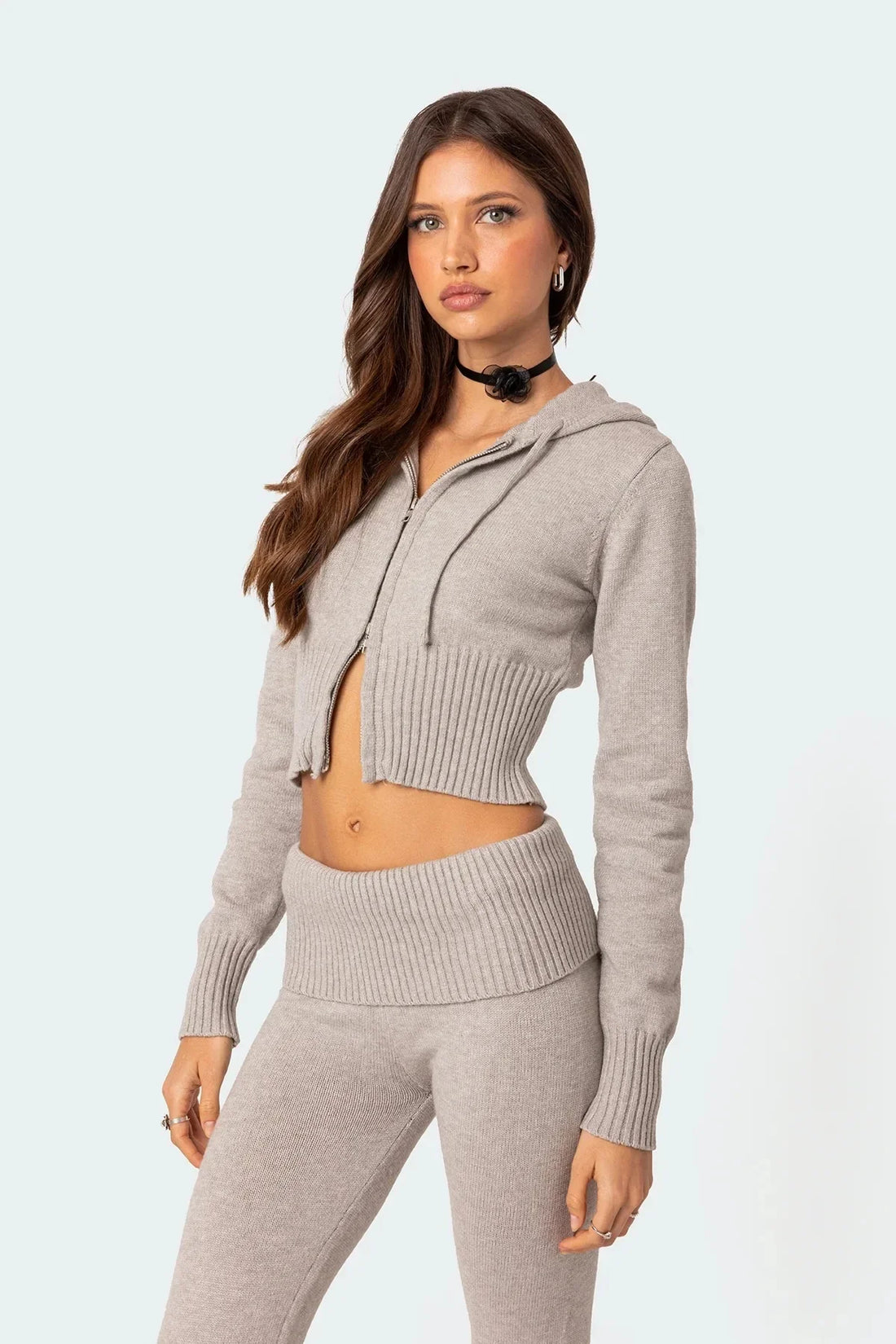 EMILY | Strickset mit Hoodie – Weich, Stylisch & Vielseitig