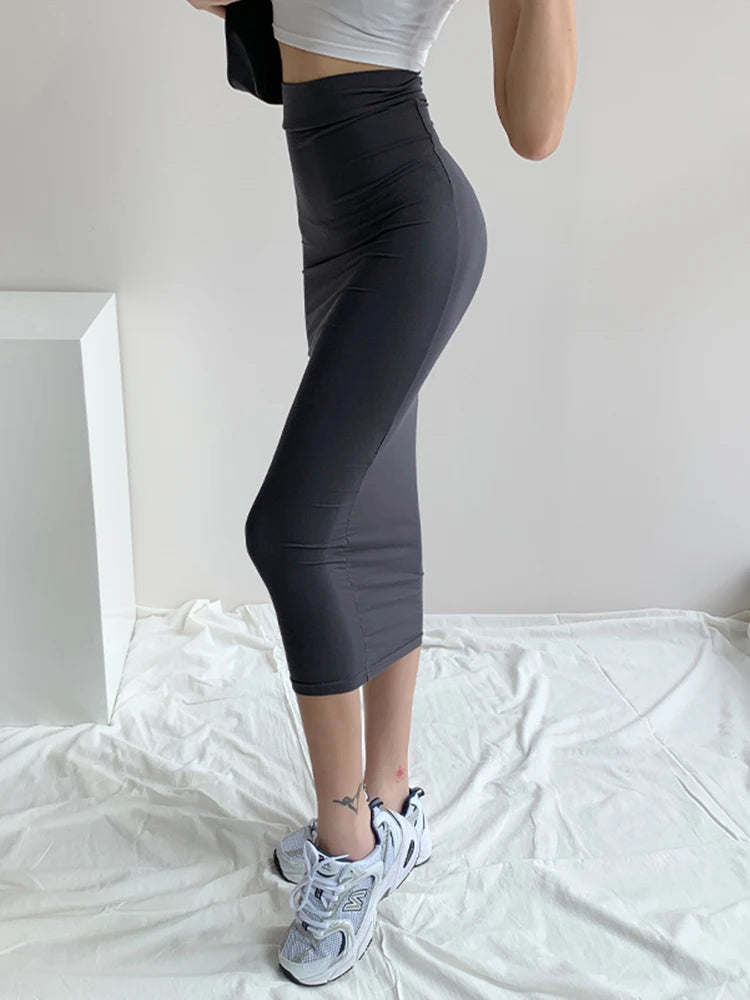 Jupe en Cuir PU pour Femme – Mini Jupe Noire Sexy à Taille Haute
