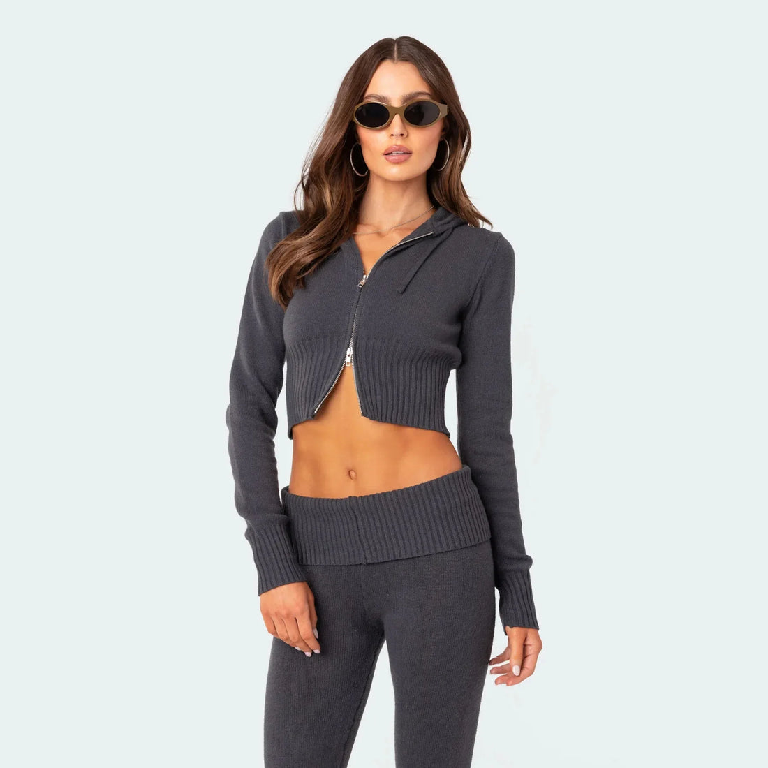 EMILY | Strickset mit Hoodie – Weich, Stylisch & Vielseitig