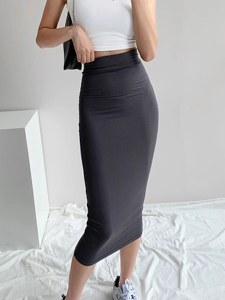 Jupe en Cuir PU pour Femme – Mini Jupe Noire Sexy à Taille Haute
