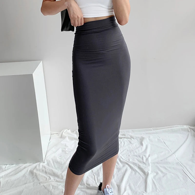 Jupe en Cuir PU pour Femme – Mini Jupe Noire Sexy à Taille Haute
