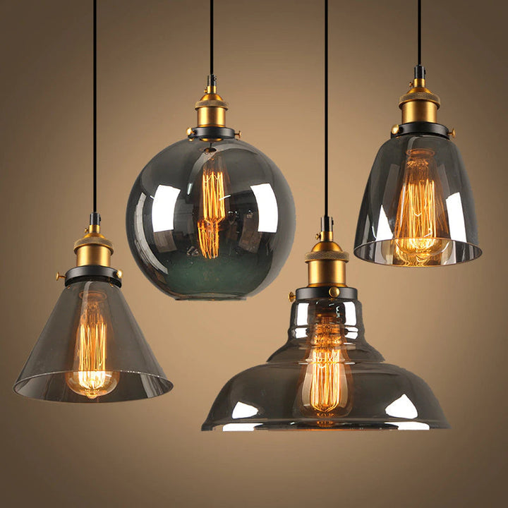 Suspension Luminaire Antique Style Vintage