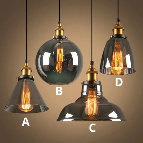 Suspension Luminaire Antique Style Vintage