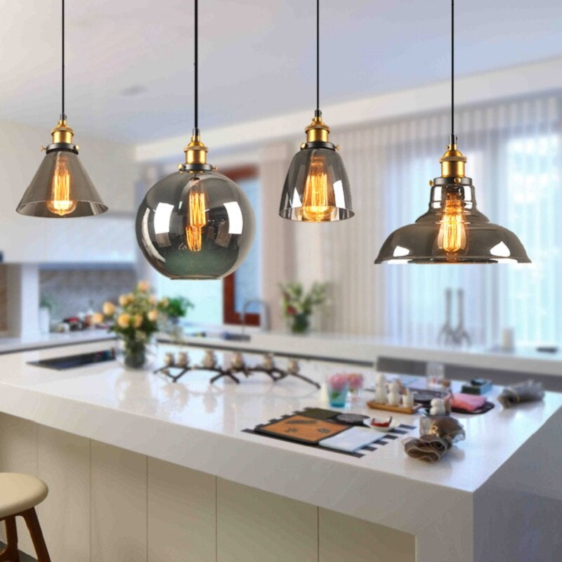 Suspension Luminaire Antique Style Vintage