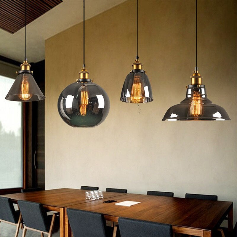 Suspension Luminaire Antique Style Vintage