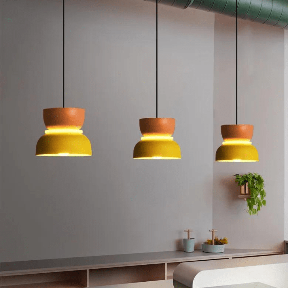 Suspension Luminaire LED Colorée Grand Format