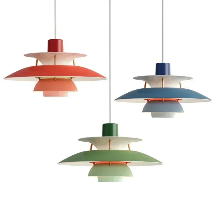 Suspension Luminaire LED Multicolore Moderne