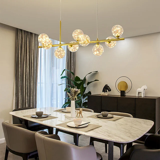 Suspension Luminaire Luxueuse pour Salle à Manger
