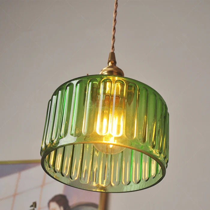 Suspension Luminaire Vintage en Cristal