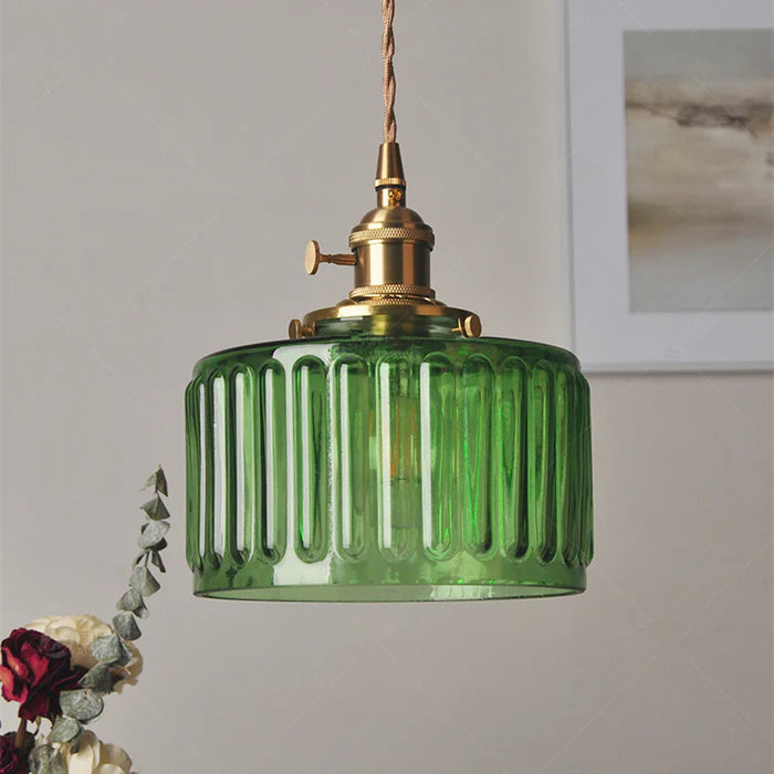 Suspension Luminaire Vintage en Cristal